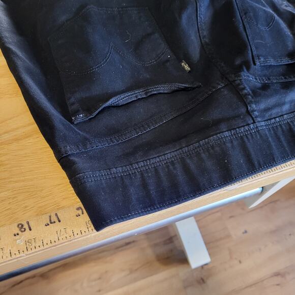 Levi's Black Jeggings Size 10 29" Inseam 32" Waist 13" Rise - Picture 8 of 11